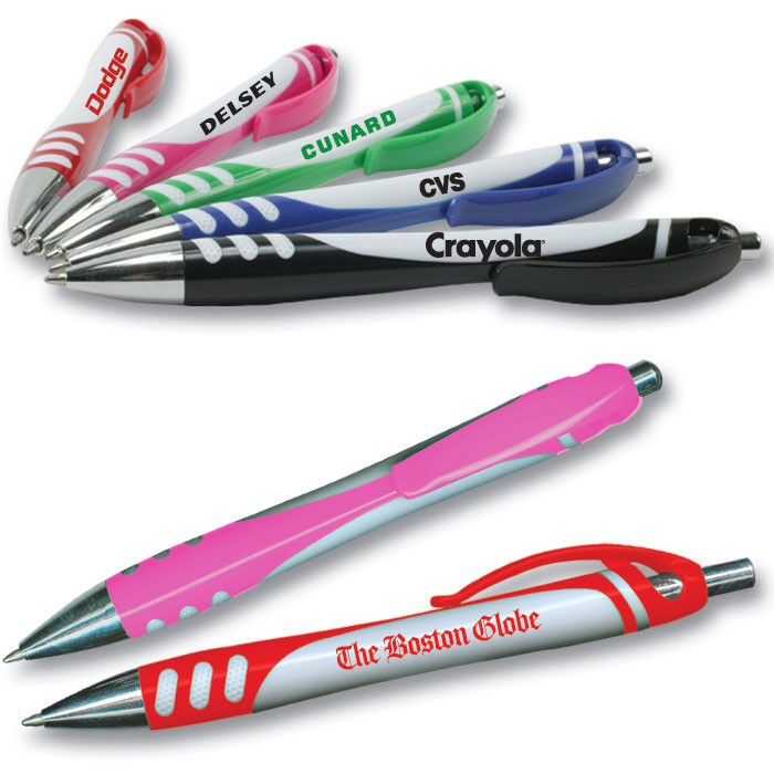 Avalon Promotional Pens With The Swirl Grip WAUCUSTSWB40